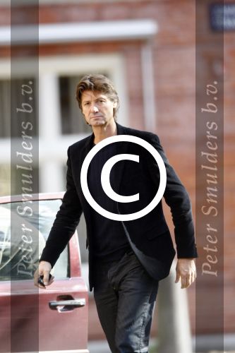 Amsterdam 14 oktober 2009
Rick Engelkes op weg naar stage holding.
Peter Smulder bv