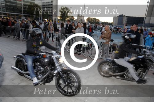 Utrecht 2 oktober 2015
Uitreiking van de gouden kalveren in het beatrix theater. Satudarah motor club Utrecht