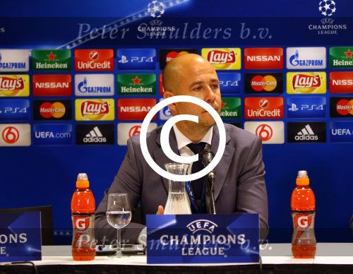 Eindhoven, 15 September 2015
CL 2015/2016
Eerste wedstrijd PSV-Manchester United, eindstand 2-1
Perschef Thijs Slegers
