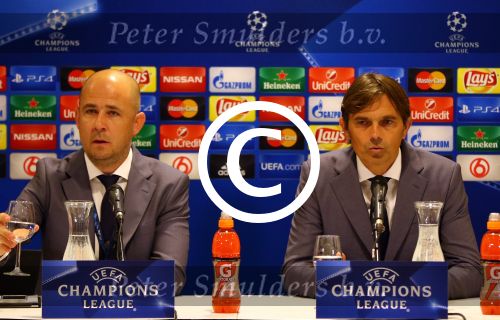 Eindhoven, 15 September 2015
CL 2015/2016
Eerste wedstrijd PSV-Manchester United, eindstand 2-1
Perschef Thijs Slegers