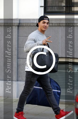 Amsterdam 12 oktober 2015
Timor Steffens doet boodschappen op de pc hooftstraat