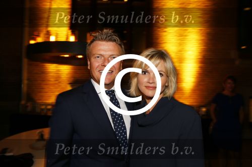 Amsterdam 19 september 2015
De modeshow van Mart Visser in het conservatorium hotel. Bastiaan en Tooske Ragas