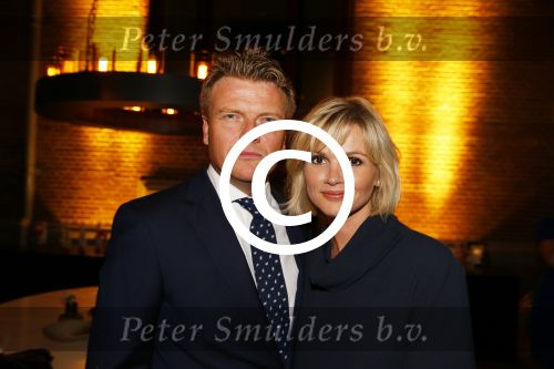 Amsterdam 19 september 2015
De modeshow van Mart Visser in het conservatorium hotel. Bastiaan en Tooske Ragas