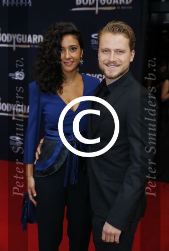 Utrecht 27 september 2015
Premiere the bodyguard met oa Romy Monteiro Mark v Eeuwen  Carolina Dijkhuizen en Patrick Martens.