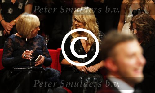 Amsterdam 15 oktober 2015
Uitreiking van de 50e televizierring in carre. Linda de Mol met Willeke Alberti