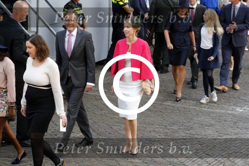 Den Haag 20 september 2016
Prinsjesdag 2016 op het binnenhof en op paleis noordeinde met 
Alexander Pechtold en .....