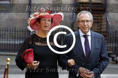 Den Haag 20 september 2016
Prinsjesdag 2016 op het binnenhof en op paleis noordeinde met 
Annemarie Jorritsma en echtgenoot