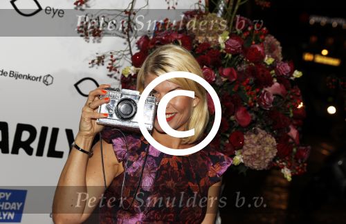 Amsterdam 29 september 2016
Opening Marilyn Monroe expositie in de nieuwe kerk.
Annemarie Jung met regisseur