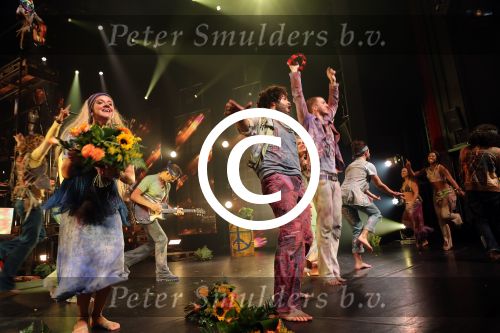 Breda, 25 September 2016 Chasse Theater premiere Hair
Crew Musical Hair