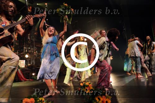 Breda, 25 September 2016 Chasse Theater premiere Hair
Crew Musical Hair