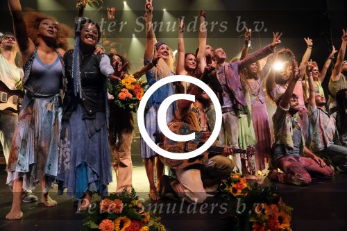 Breda, 25 September 2016 Chasse Theater premiere Hair
Crew Musical Hair