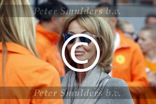 Amsterdam 21 september 2016
Sportdag van de Johan Cruijff foundation in het Olympisch stadion. Danny Cruijff en Estelle Cruijff zijn aanwezig .