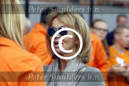 Amsterdam 21 september 2016
Sportdag van de Johan Cruijff foundation in het Olympisch stadion. Danny Cruijff en Estelle Cruijff zijn aanwezig .