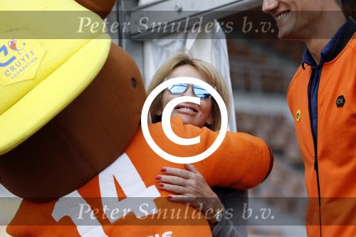 Amsterdam 21 september 2016
Sportdag van de Johan Cruijff foundation in het Olympisch stadion. Danny Cruijff en Estelle Cruijff zijn aanwezig .
