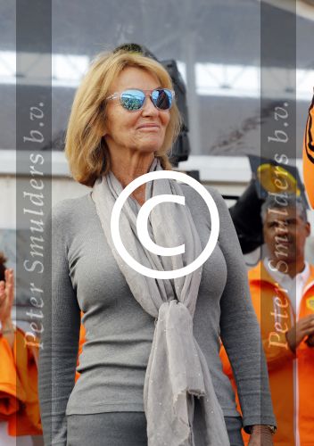 Amsterdam 21 september 2016
Sportdag van de Johan Cruijff foundation in het Olympisch stadion. Danny Cruijff en Estelle Cruijff zijn aanwezig .