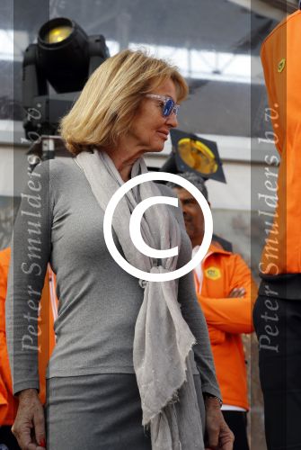 Amsterdam 21 september 2016
Sportdag van de Johan Cruijff foundation in het Olympisch stadion. Danny Cruijff en Estelle Cruijff zijn aanwezig .