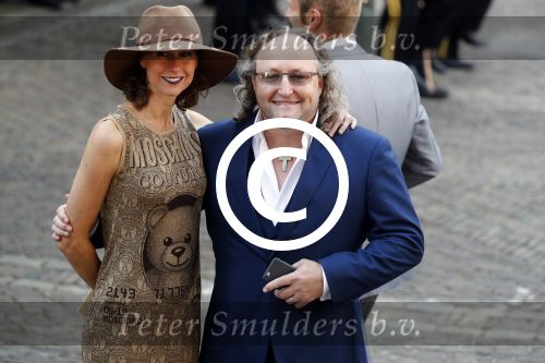 Den Haag 20 september 2016
Prinsjesdag 2016 op het binnenhof en op paleis noordeinde met 
Dion Graus met vrouw en vrouw