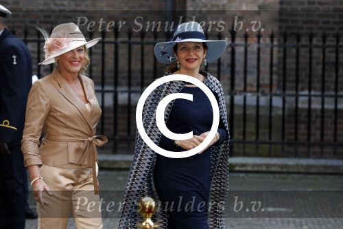 Den Haag 20 september 2016
Prinsjesdag 2016 op het binnenhof en op paleis noordeinde met Koning Willem Alexander Koningin Maxima prins Constantijn en Prinses Laurentien.