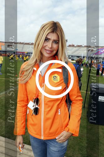 Amsterdam 21 september 2016
Sportdag van de Johan Cruijff foundation in het Olympisch stadion. Danny Cruijff en Estelle Cruijff zijn aanwezig .