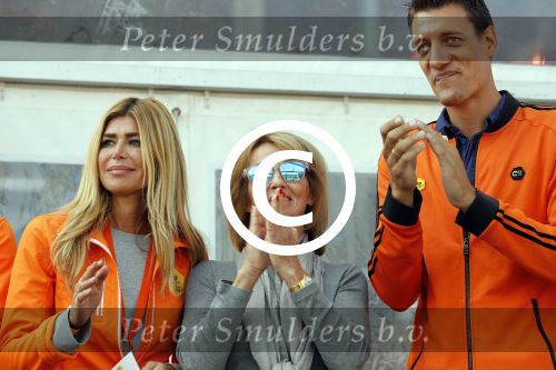 Amsterdam 21 september 2016
Sportdag van de Johan Cruijff foundation in het Olympisch stadion. Danny Cruijff en Estelle Cruijff zijn aanwezig .