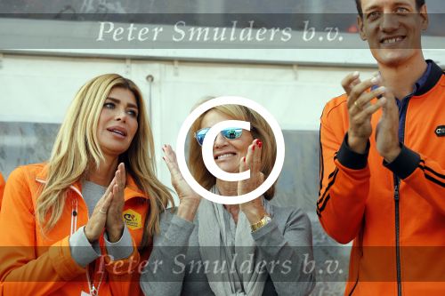 Amsterdam 21 september 2016
Sportdag van de Johan Cruijff foundation in het Olympisch stadion. Danny Cruijff en Estelle Cruijff zijn aanwezig .