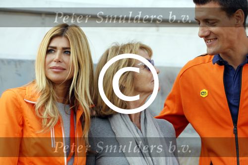 Amsterdam 21 september 2016
Sportdag van de Johan Cruijff foundation in het Olympisch stadion. Danny Cruijff en Estelle Cruijff zijn aanwezig .