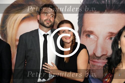 Amsterdam 13 september 2016
Premiere Bridget Jones baby in Tuschinski. Evelien Bosch en partner Mark Gademan