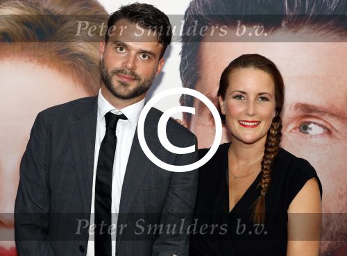 Amsterdam 13 september 2016
Premiere Bridget Jones baby in Tuschinski. Evelien Bosch en partner Mark Gademan
