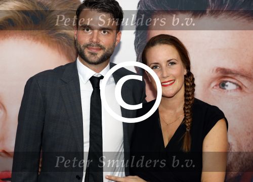 Amsterdam 13 september 2016
Premiere Bridget Jones baby in Tuschinski. Evelien Bosch en partner Mark Gademan