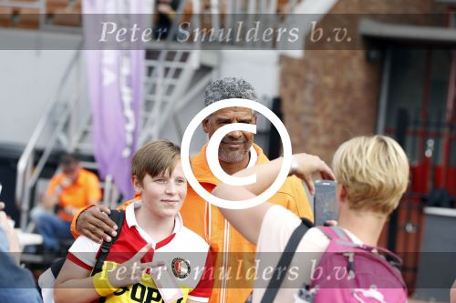 Amsterdam 21 september 2016
Sportdag van de Johan Cruijff foundation in het Olympisch stadion. Danny Cruijff en Estelle Cruijff zijn aanwezig . Frank Rijkaard