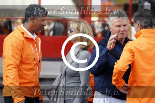 Amsterdam 21 september 2016
Sportdag van de Johan Cruijff foundation in het Olympisch stadion. Danny Cruijff en Estelle Cruijff zijn aanwezig . Frank Rijkaard