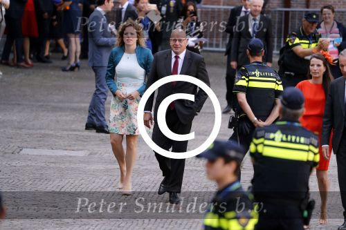 Den Haag 20 september 2016
Prinsjesdag 2016 op het binnenhof en op paleis noordeinde met 
Fred Teeven