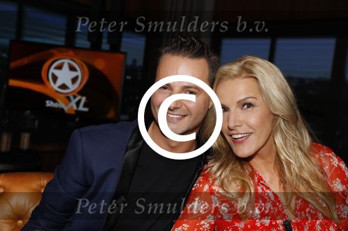 Amsterdam 2 oktober 2016
Patricia Paay en haar vriend  Robbert Hinfelaar bij de opnames van het sbs 6 programma Show XL gepresenteerd door Fred v Leer en Lucille Werner. Tim Douwsma en Nicolette v Dam zitten er ook.