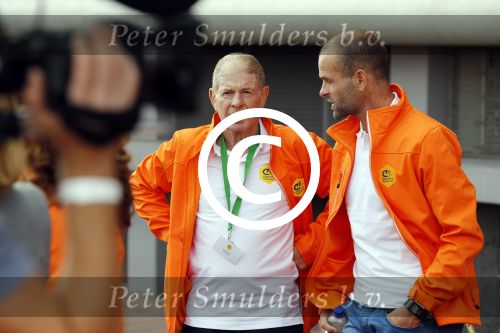 Amsterdam 21 september 2016
Sportdag van de Johan Cruijff foundation in het Olympisch stadion. Danny Cruijff en Estelle Cruijff zijn aanwezig .