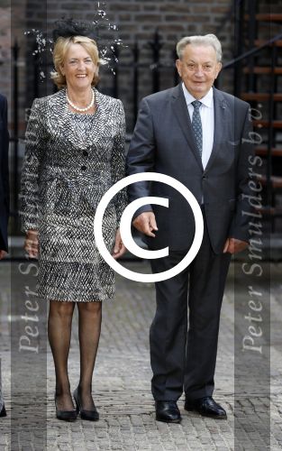 Den Haag 20 september 2016
Prinsjesdag 2016 op het binnenhof en op paleis noordeinde met 
Gerrit Braks en echtgenote