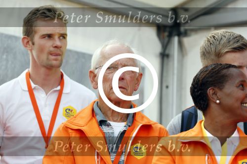 Amsterdam 21 september 2016
Sportdag van de Johan Cruijff foundation in het Olympisch stadion. Danny Cruijff en Estelle Cruijff zijn aanwezig . Henk Gemser