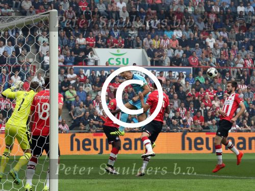 Eindhoven, 18 September 2016 PSV-Feyenoord, eindstand 0-1 Kompetitie Seizoen 2016/2017