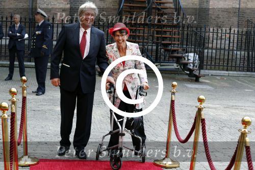 Den Haag 20 september 2016
Prinsjesdag 2016 op het binnenhof en op paleis noordeinde met 
Jetta Klijnsma en haar man op de fiets
