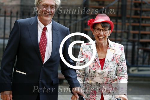 Den Haag 20 september 2016
Prinsjesdag 2016 op het binnenhof en op paleis noordeinde met 
Jetta Klijnsma en haar man op de fiets