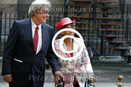 Den Haag 20 september 2016
Prinsjesdag 2016 op het binnenhof en op paleis noordeinde met 
Jetta Klijnsma en haar man op de fiets