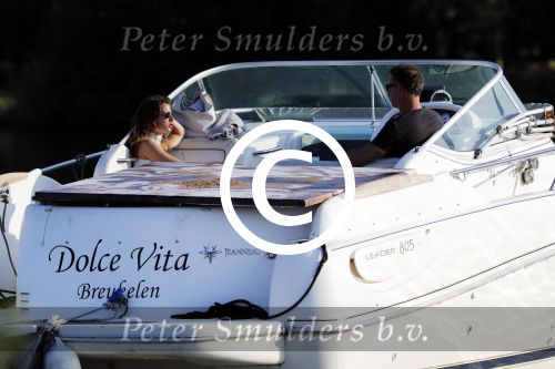 Nigtevecht 12 september 2016
Jurgen Smit aan het varen met zijn dochter Rebelle Smit
