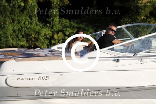 Nigtevecht 12 september 2016
Jurgen Smit aan het varen met zijn dochter Rebelle Smit