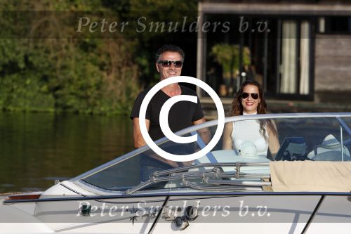 Nigtevecht 12 september 2016
Jurgen Smit aan het varen met zijn dochter Rebelle Smit