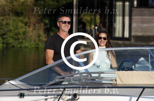 Nigtevecht 12 september 2016
Jurgen Smit aan het varen met zijn dochter Rebelle Smit