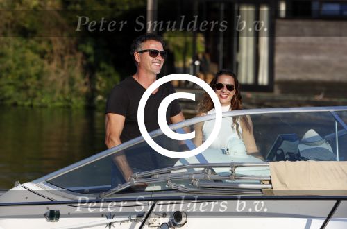 Nigtevecht 12 september 2016
Jurgen Smit aan het varen met zijn dochter Rebelle Smit