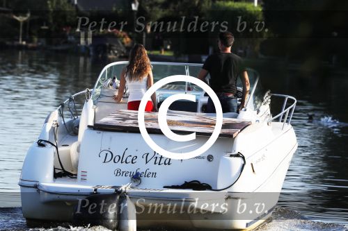 Nigtevecht 12 september 2016
Jurgen Smit aan het varen met zijn dochter Rebelle Smit