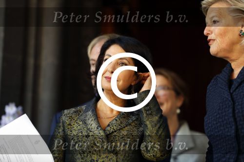 Den Haag 20 september 2016
Prinsjesdag 2016 op het binnenhof en op paleis noordeinde met 
Khadija Arib
