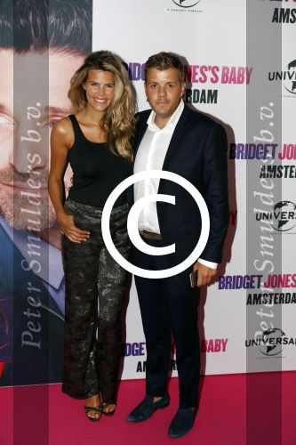 Amsterdam 13 september 2016
Premiere Bridget Jones baby in Tuschinski. Jaap Reesema en Kim Kotter