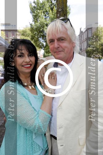 Amsterdam 10 septmber 2016
Opening winkel en modeshow Sheila de Vries. Laura Fygi met man