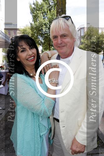 Amsterdam 10 septmber 2016
Opening winkel en modeshow Sheila de Vries. Laura Fygi met man